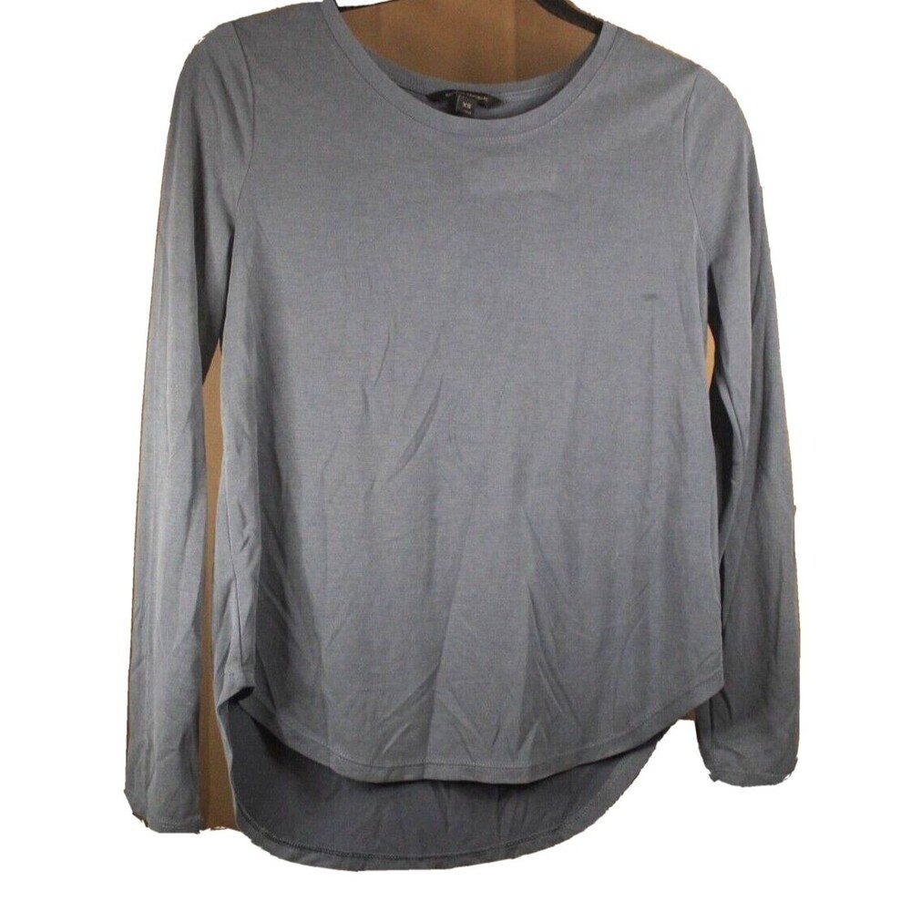 Banana Republic Blue Long Sleeve Top Blouse Size XS Extra Small